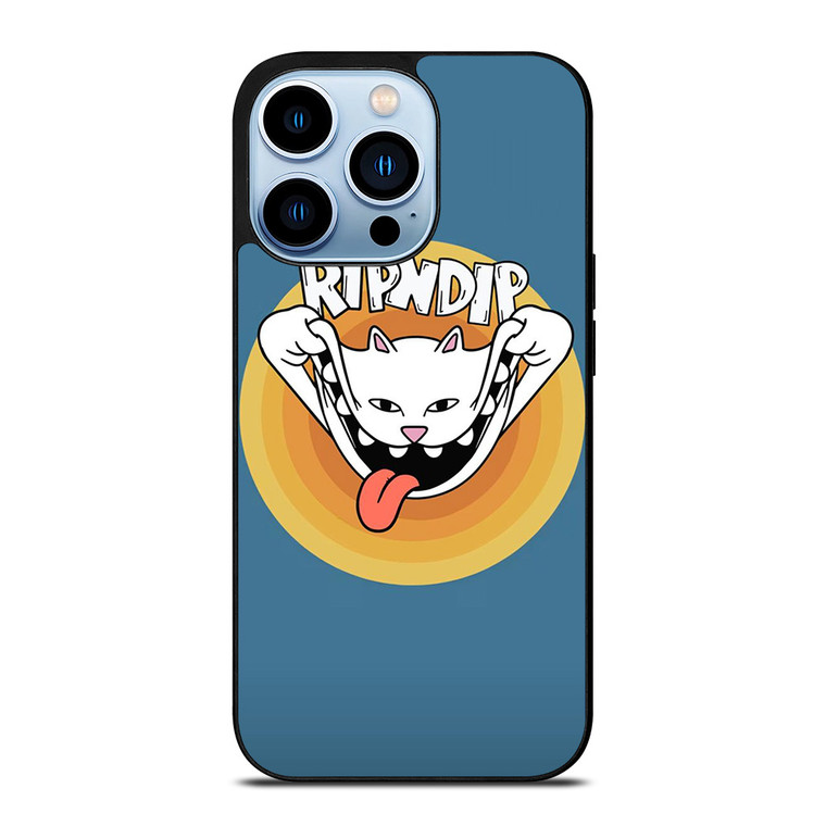 RIPNDIP THE CAT CARTOON iPhone 13 Pro Max Case Cover