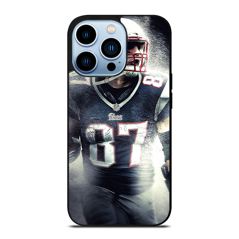 ROB GRONKOWSKI NEW ENGLAND PATRIOT iPhone 13 Pro Max Case Cover