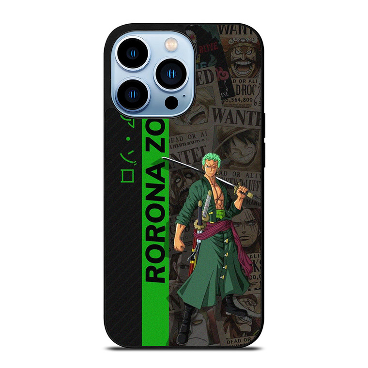 RORONA ZORO ANIME MANGA iPhone 13 Pro Max Case Cover RORONA ZORO ANIME MANGA iPhone 13 Pro Max Case Cover
