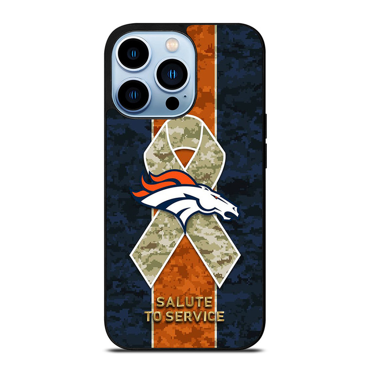 SALUTE TO SERVICE DENVER BRONCOS iPhone 13 Pro Max Case Cover