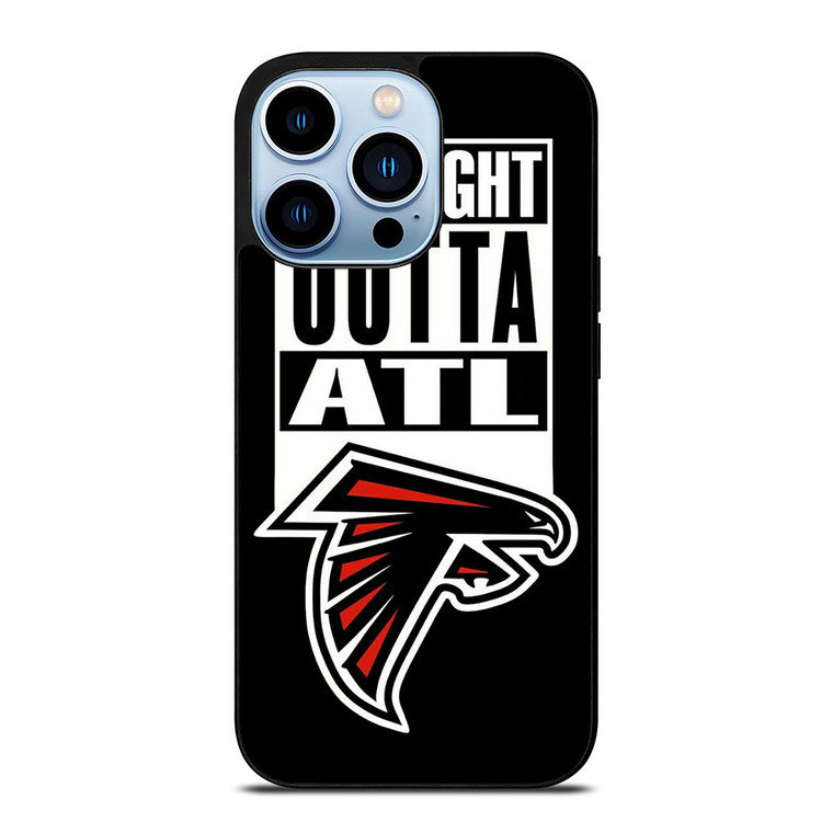STRAIGHT OUTTA ATLANTA FALCONS FOOTBALL iPhone 13 Pro Max Case Cover