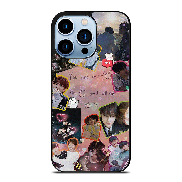 TOMORROW X TOGETHER TXT COLLAGE iPhone 13 Pro Max Case Cover