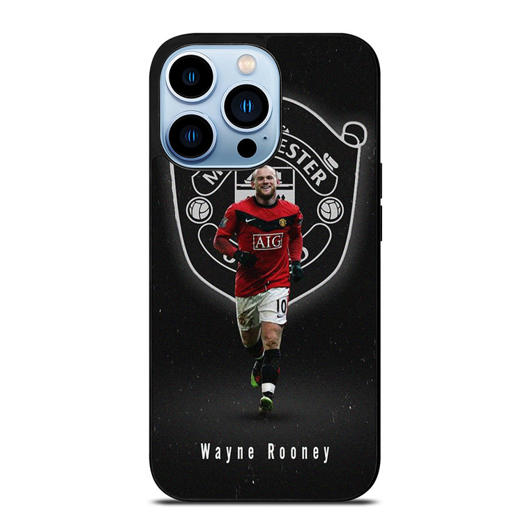 WAYNE ROONEY MANCHESTER UNITED FC iPhone 13 Pro Max Case Cover
