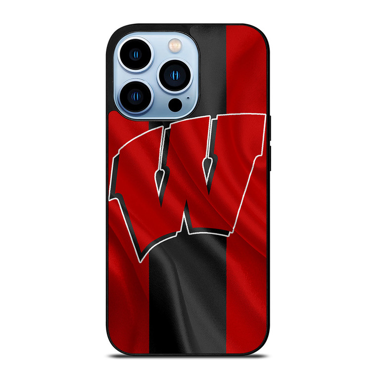 WISCONSIN BADGERS FLAG iPhone 13 Pro Max Case Cover