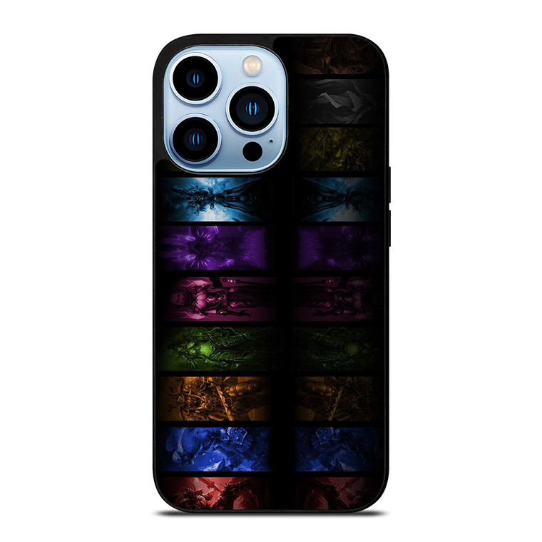 WORLD OF WARCRAFT HERO COLLAGE iPhone 13 Pro Max Case Cover