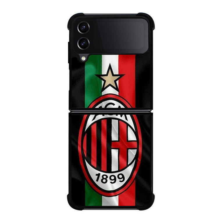 AC MILAN FOOTBALL TEAM FLAG Samsung Galaxy Z Flip 4 Case Cover