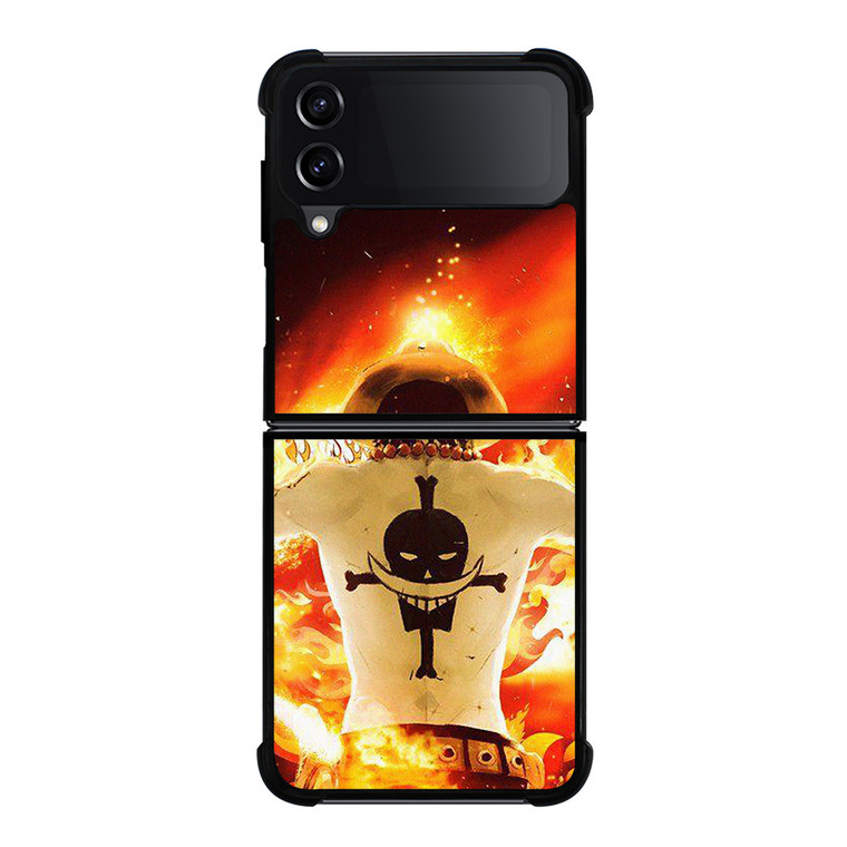 ACE ONE PIECE ANIME Samsung Galaxy Z Flip 4 Case Cover