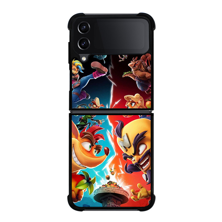 CRASH TEAM RUMBLE GAMES Samsung Galaxy Z Flip 4 Case Cover