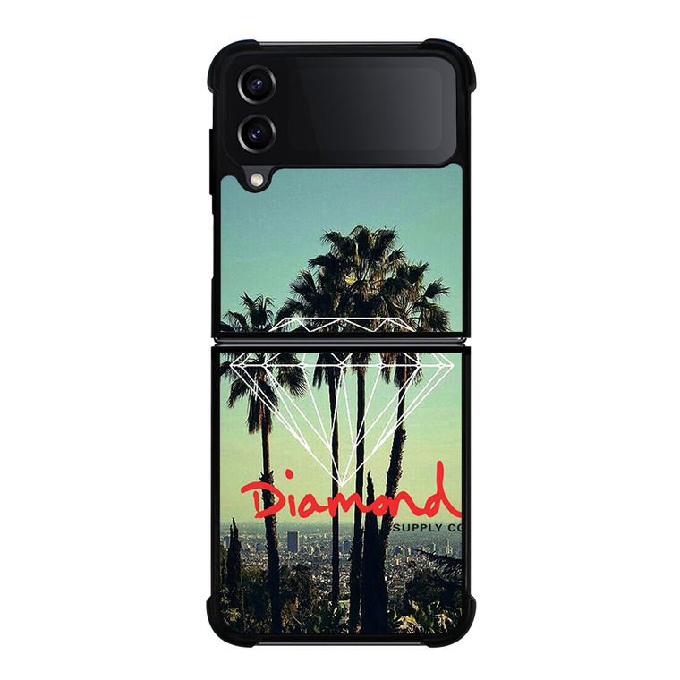 DIAMOND SUPPLY CO LOS ANGELES HOLLYWOOD Samsung Galaxy Z Flip 4 Case Cover