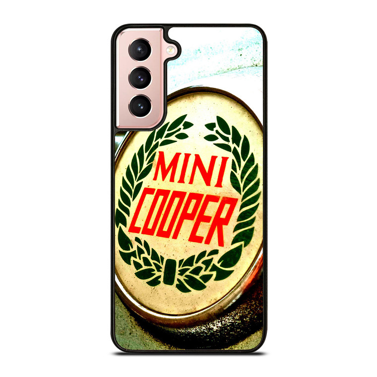 MINI COOPER CLASSIC RUSTY EMBLEM  Samsung Galaxy S21 Case Cover