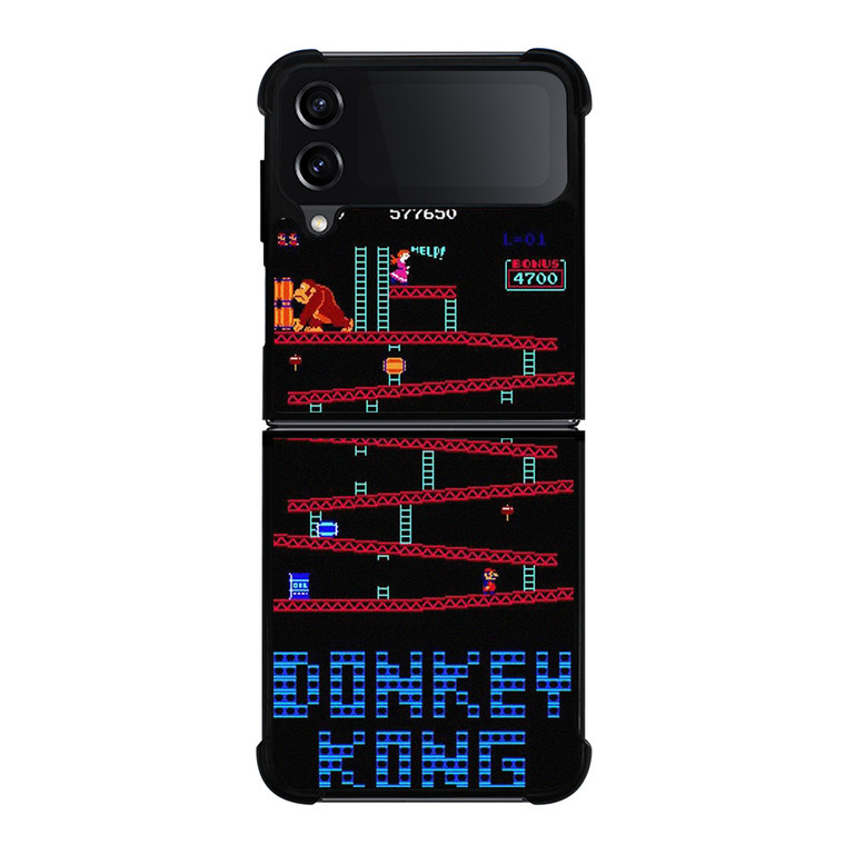 DONKEY KONG SUPER MARIO GAMES Samsung Galaxy Z Flip 4 Case Cover