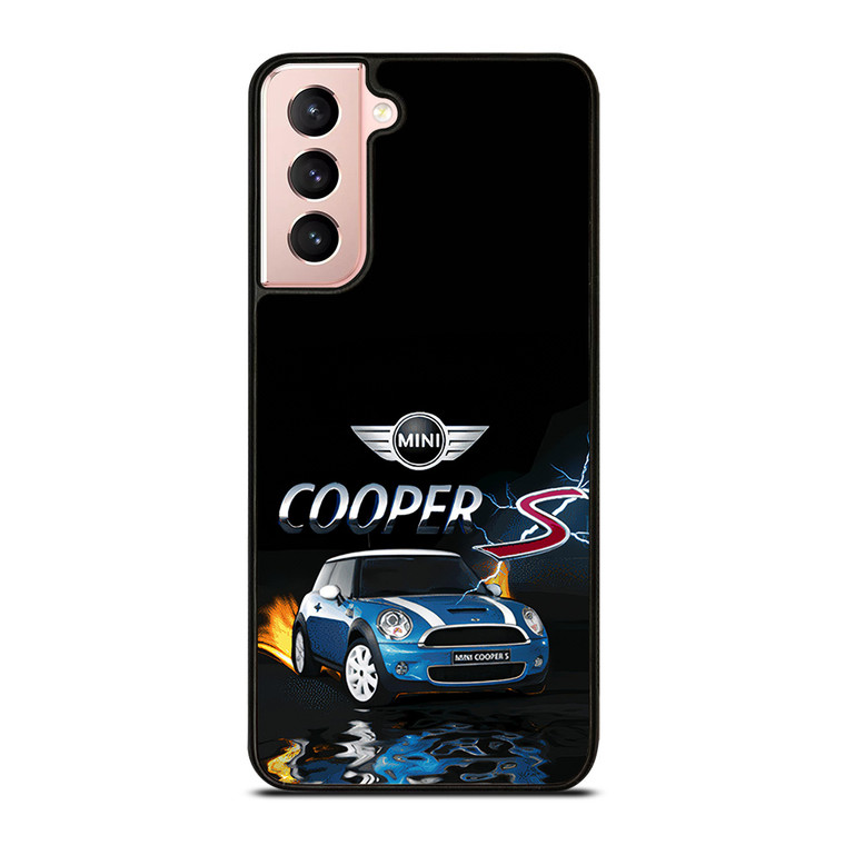 MINI COOPER S CAR EMBLEM  Samsung Galaxy S21 Case Cover