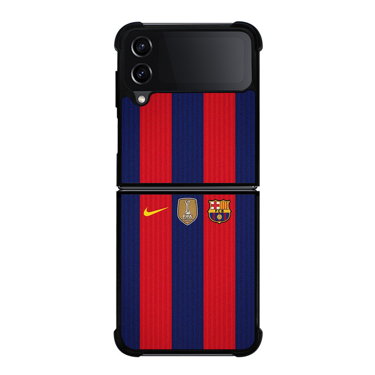 FC BARCELONA WORLD CHAMPIONS KIT Samsung Galaxy Z Flip 4 Case Cover