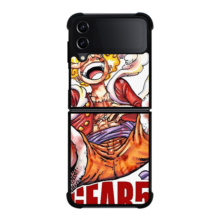 GEAR 5 LUFFY ONE PIECE POSTER Samsung Galaxy Z Flip 4 Case Cover
