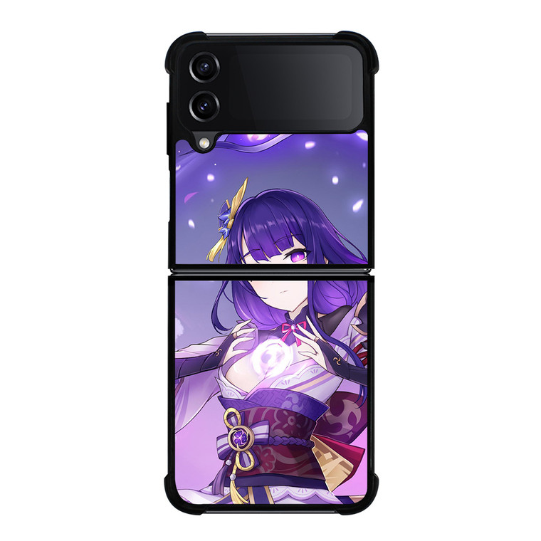 GENSHIN IMPACT RAIDEN SHOGUN Samsung Galaxy Z Flip 4 Case Cover