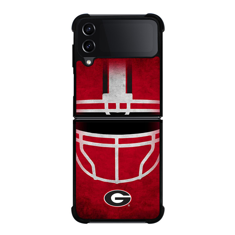 GEORGIA BULLDOGS FOOTBALL ICON Samsung Galaxy Z Flip 4 Case Cover