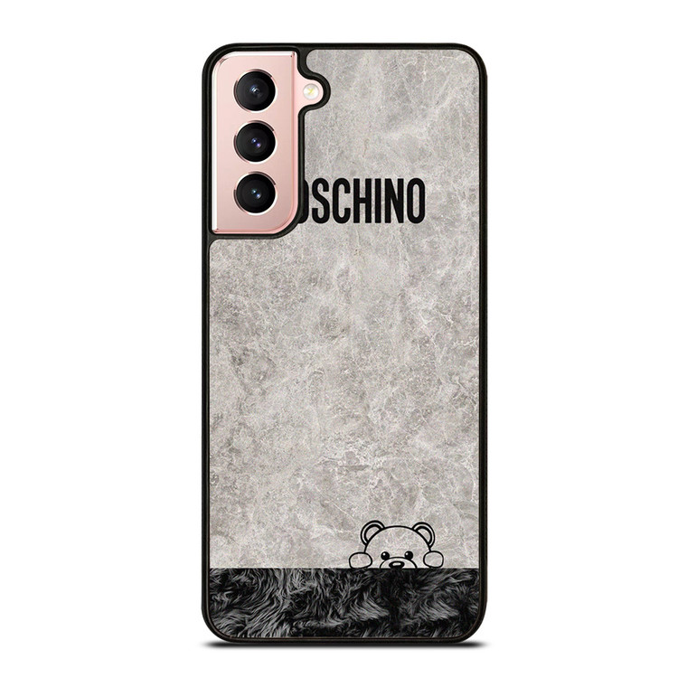 MOSCHINO TOY FUR MARBLE  Samsung Galaxy S21 Case Cover
