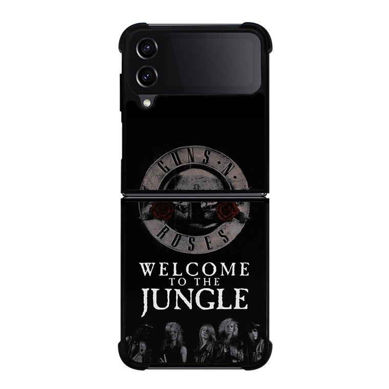 GUN N ROSES WEOLCOME TO THE JUNGLE Samsung Galaxy Z Flip 4 Case Cover