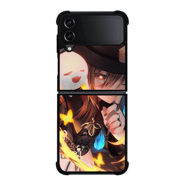 HU TAO GESHIN IMPACT GAMES Samsung Galaxy Z Flip 4 Case Cover