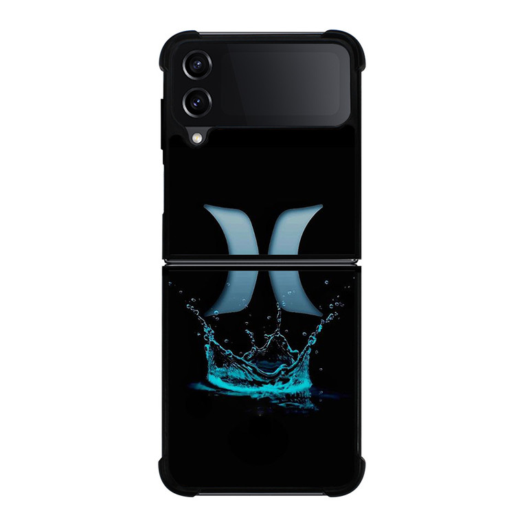 HURLEY SPLASHED EMBLEM Samsung Galaxy Z Flip 4 Case Cover