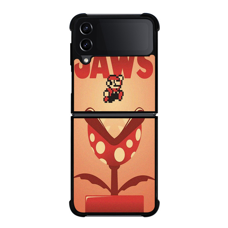 JAWS SUPER MARIO BROS Samsung Galaxy Z Flip 4 Case Cover