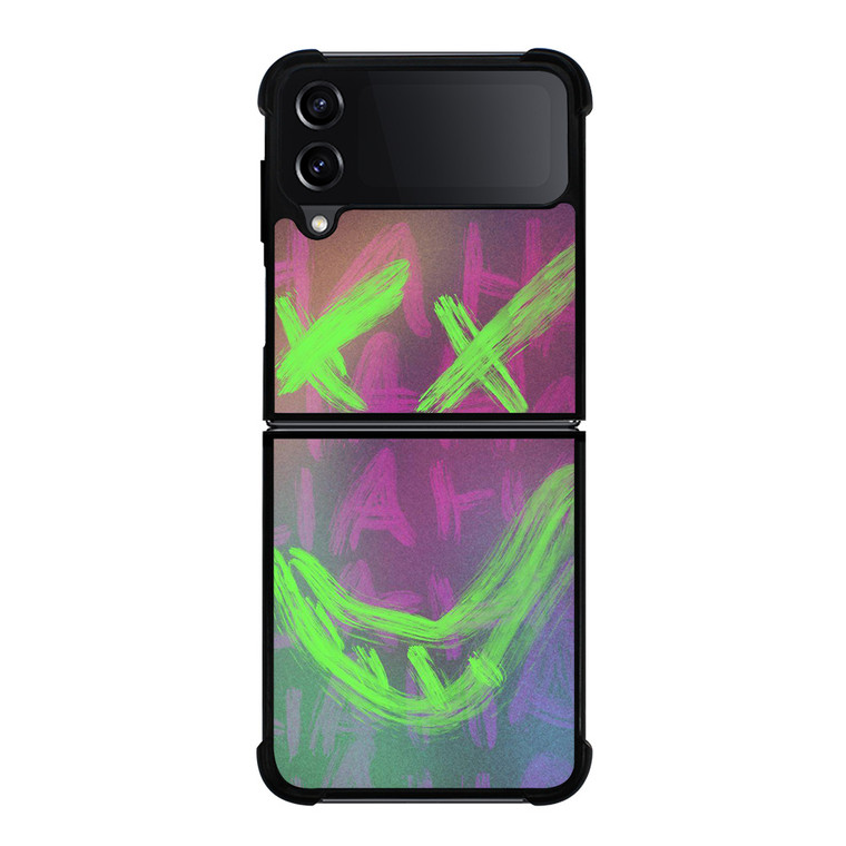 JOKER GREEN AND PURPLE Samsung Galaxy Z Flip 4 Case Cover