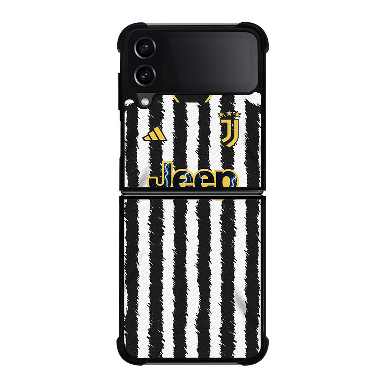 JUVENTUS ADIDAS JERSEY 2023-2024 KIT Samsung Galaxy Z Flip 4 Case Cover