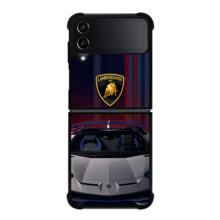 LAMBORGHINI AVENTADOR EMBLEM Samsung Galaxy Z Flip 4 Case Cover