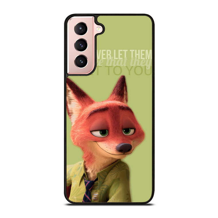 NICK WILDE DISNEY ZOOTOPIA  Samsung Galaxy S21 Case Cover NICK WILDE DISNEY ZOOTOPIA  Samsung Galaxy S21 Case Cover