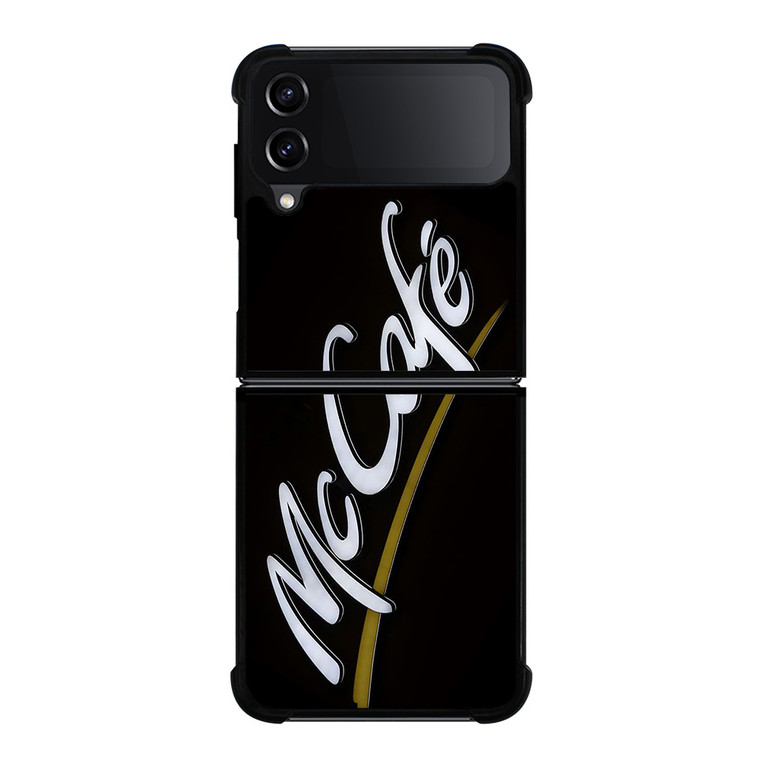 MCDONALD MCCAFE LOGO Samsung Galaxy Z Flip 4 Case Cover