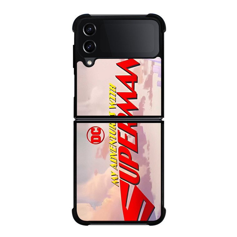 MY ADVENTURES WITH SUPERMAN CARTOON Samsung Galaxy Z Flip 4 Case Cover