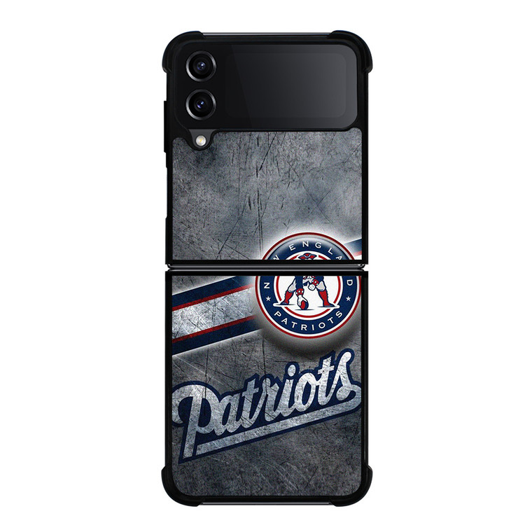 NEW ENGLAND PATRIOT NFL GRUNGE LOGO Samsung Galaxy Z Flip 4 Case Cover