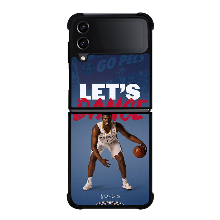 NEW ORLEANS PELICANS ZION WILLIAMSON NBA Samsung Galaxy Z Flip 4 Case Cover