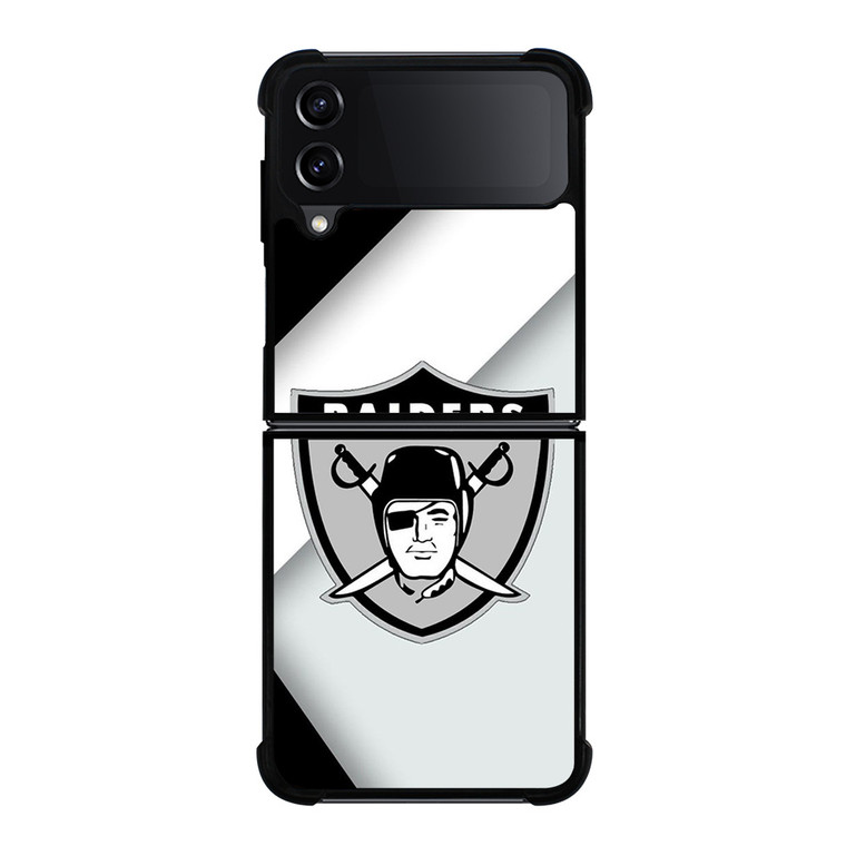 OAKLAND RAIDERS FOOTBALL TEAM LOGO Samsung Galaxy Z Flip 4 Case Cover