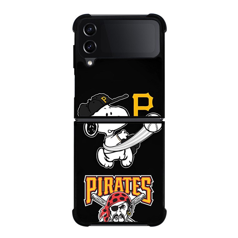 PITTSBURGH PIRATES SNOOPY BASEBALL Samsung Galaxy Z Flip 4 Case Cover