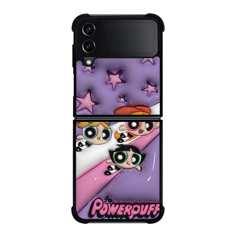 POWERPUFF GIRLS 3D ART Samsung Galaxy Z Flip 4 Case Cover