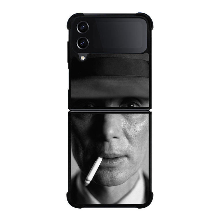 ROBERT OPPENHEIMER SMOKING CIGARETES Samsung Galaxy Z Flip 4 Case Cover