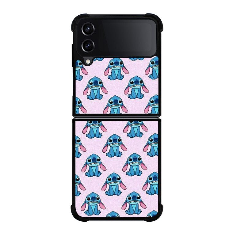 STITCH CARTOON PINK PATTERN Samsung Galaxy Z Flip 4 Case Cover