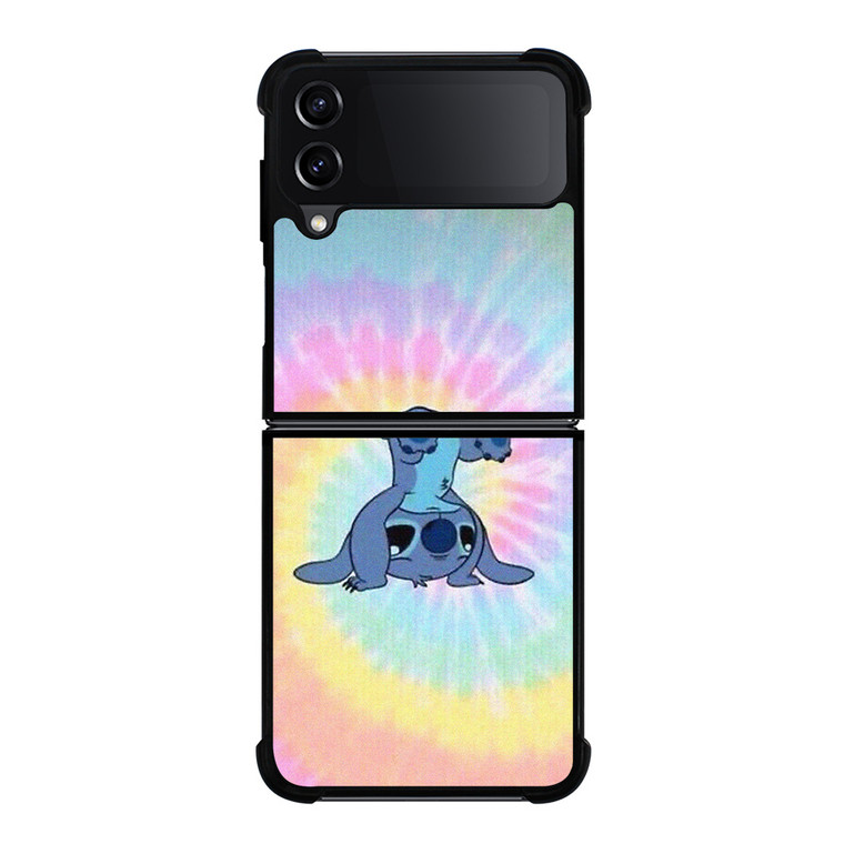 STITCH FLIPPED CUTE TIE DIE Samsung Galaxy Z Flip 4 Case Cover