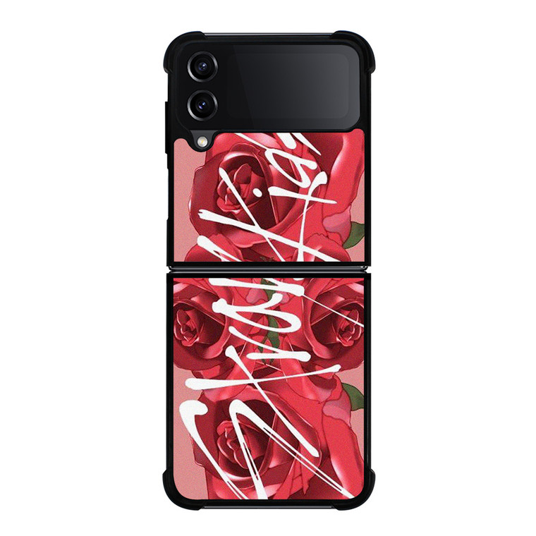 STRAY KIDS BOY BAND ROSE LOGO Samsung Galaxy Z Flip 4 Case Cover