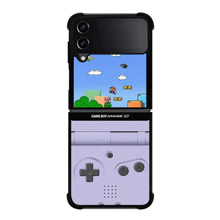 SUPER MARIO GAME BOY ADVANCE SP Samsung Galaxy Z Flip 4 Case Cover