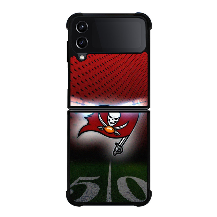 TAMPA BAY BUCCANEERS NFL FOOTBALL FIELD Samsung Galaxy Z Flip 4 Case Cover