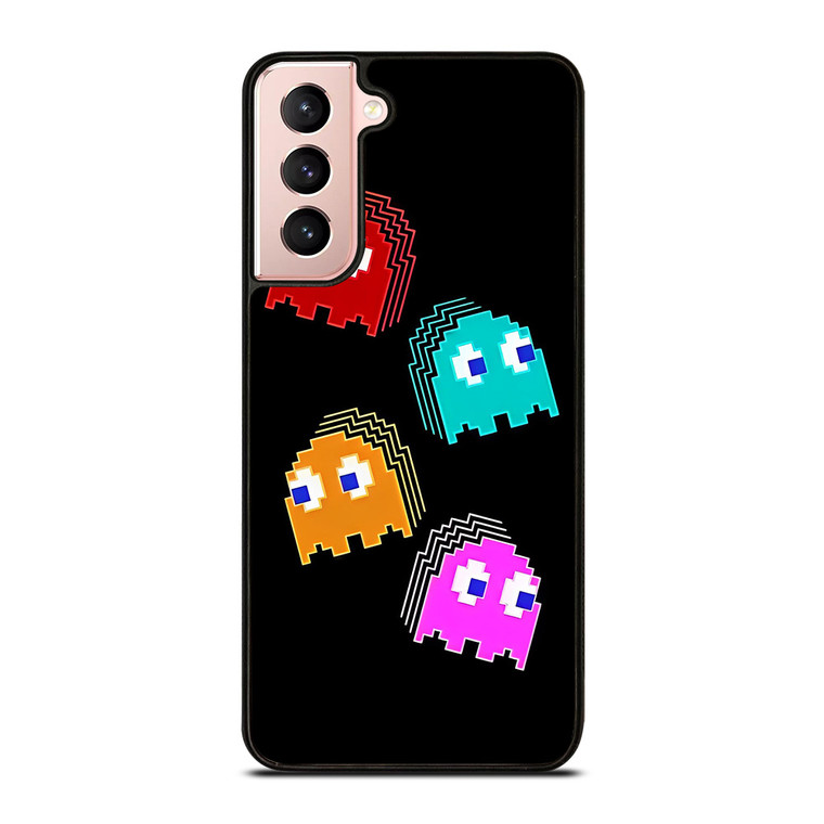 PAC MAN GAMES CHARACTERS  Samsung Galaxy S21 Case Cover