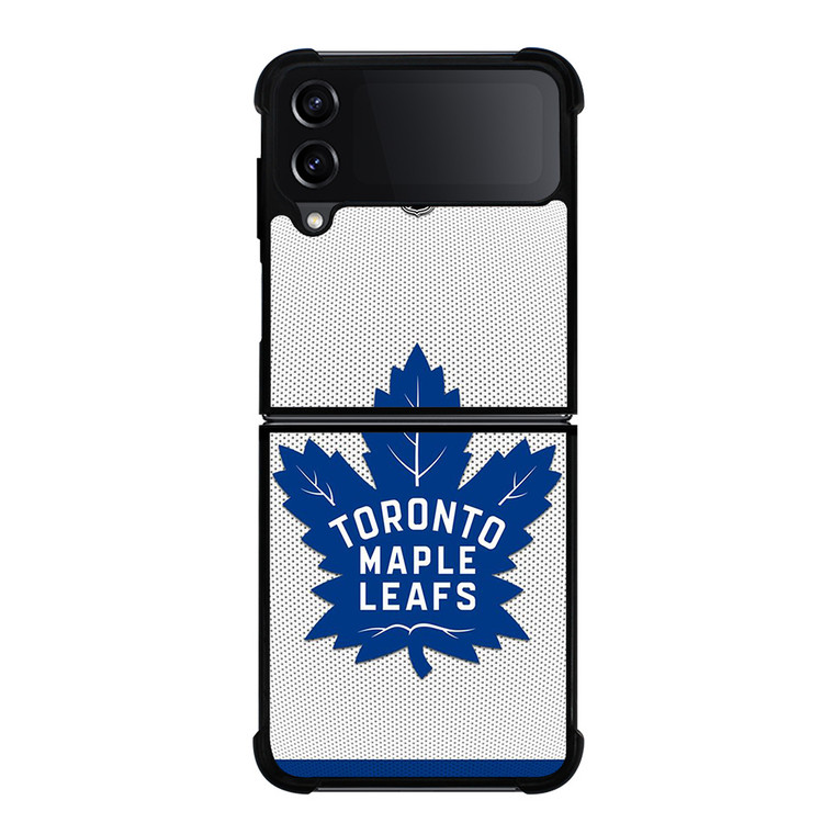 TORONTO MAPLE LEAFS NHL CARBON LOGO Samsung Galaxy Z Flip 4 Case Cover