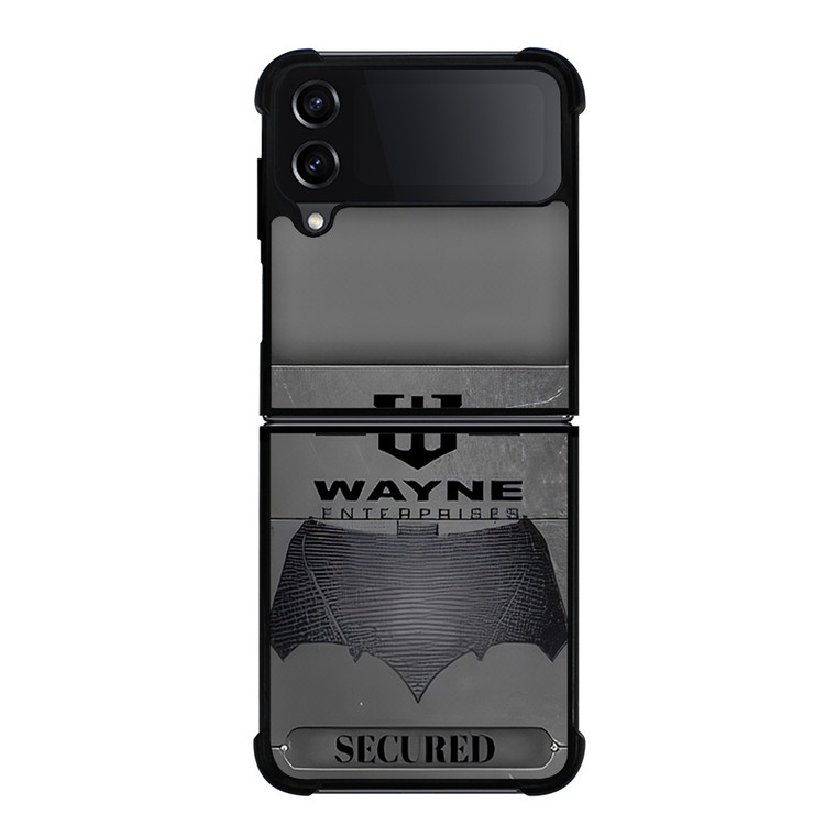 WAYNE ENTERPRISES METAL LOGO Samsung Galaxy Z Flip 4 Case Cover