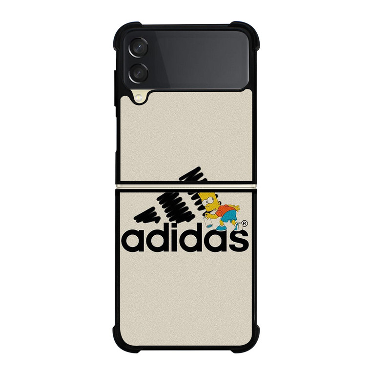 ADIDAS BART SIMPSONS CARTOON LOGO Samsung Galaxy Z Flip 3 Case Cover