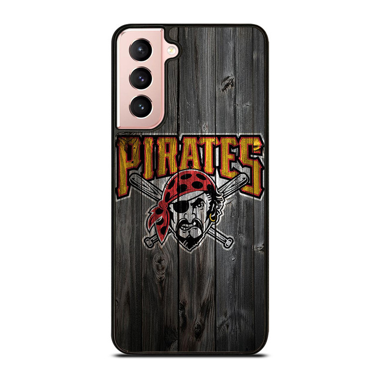 PITTSBURGH PIRATES WOOD LOGO  Samsung Galaxy S21 Case Cover