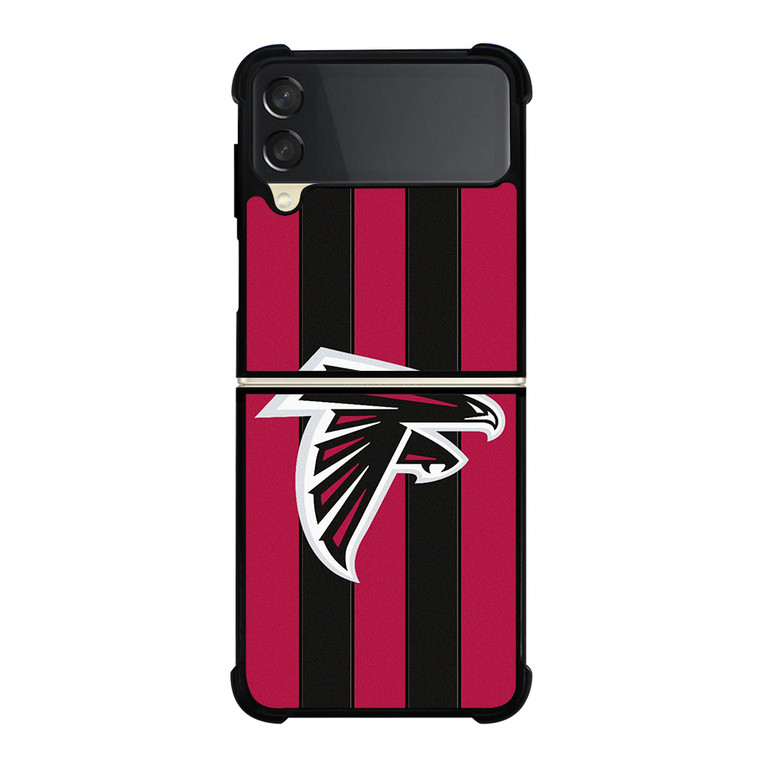 ATLANTA FALCONS FOOTBALL STRIPE LOGO Samsung Galaxy Z Flip 3 Case Cover