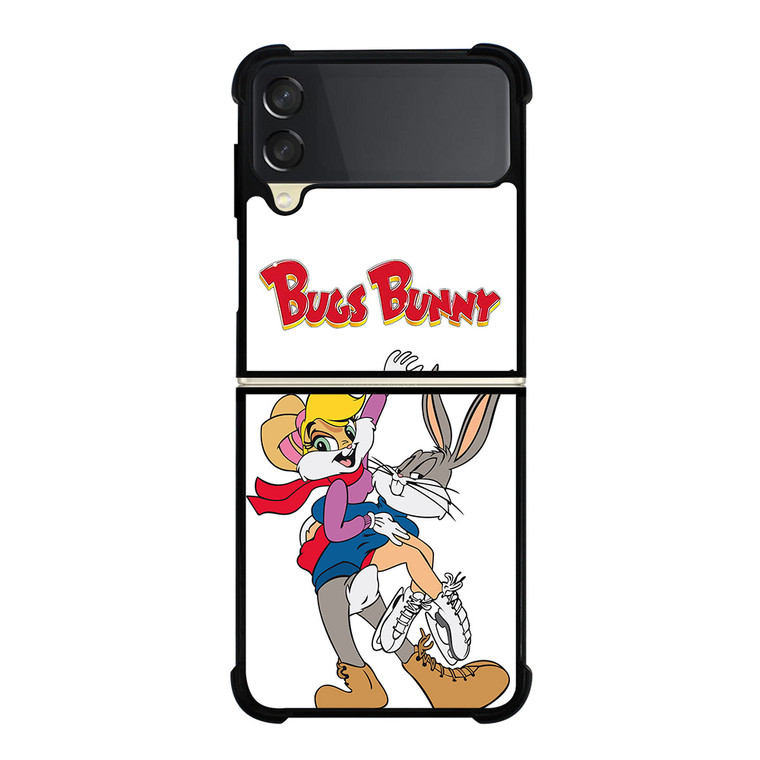 BUGS BUNNY AND LOLA BUNNY CUTE Samsung Galaxy Z Flip 3 Case Cover