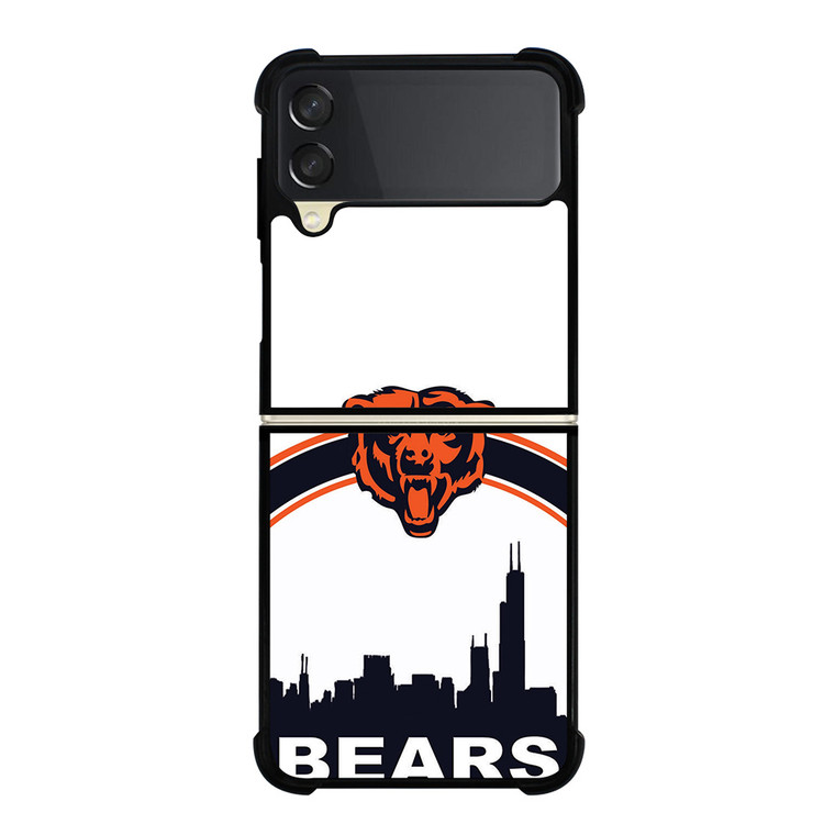 CHICAGO BEARS FOOTBALL CITY ICON Samsung Galaxy Z Flip 3 Case Cover